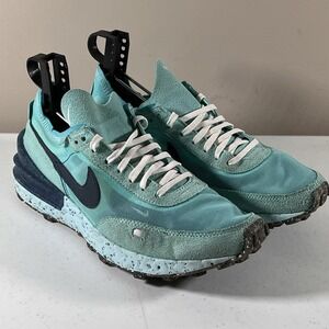 Womens Nike Waffle One Crater SE DJ9640-400 Dynamic Turquoise Size 7.5